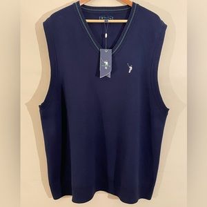 William Murray NWT 100% Cotton Golf Vest